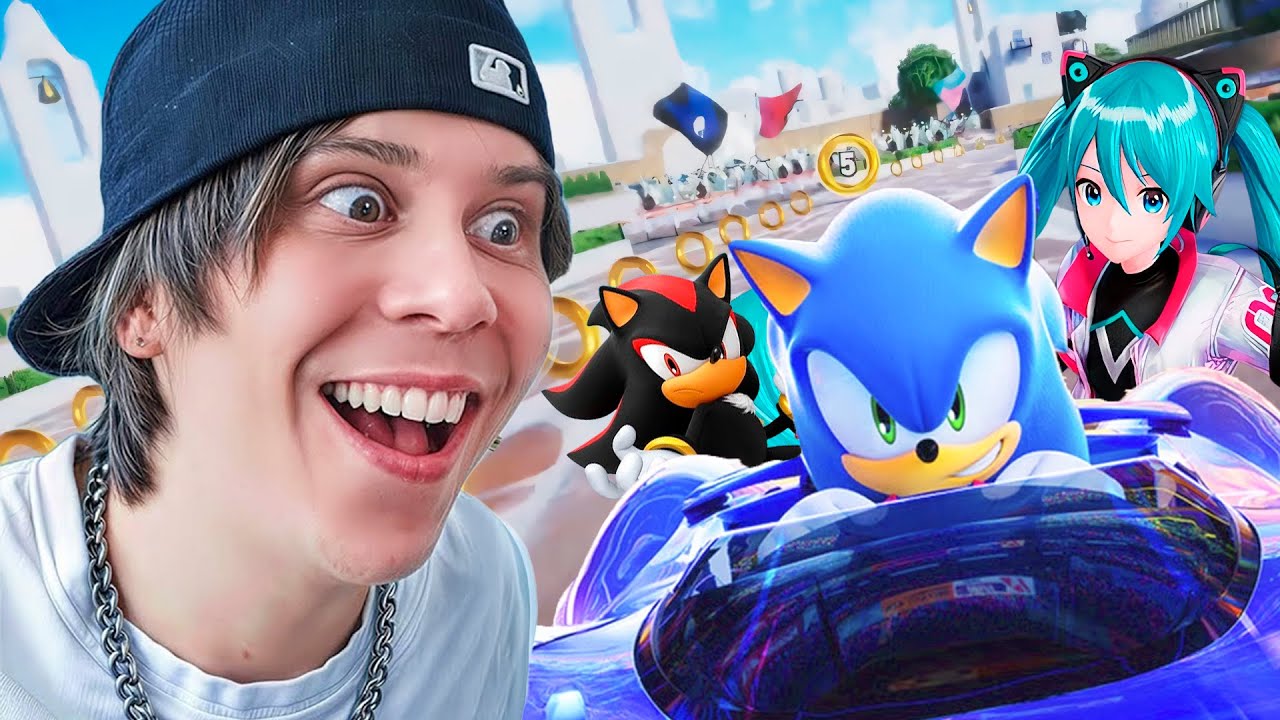 EL NUEVO SONIC RACING ES UNA LOCURA