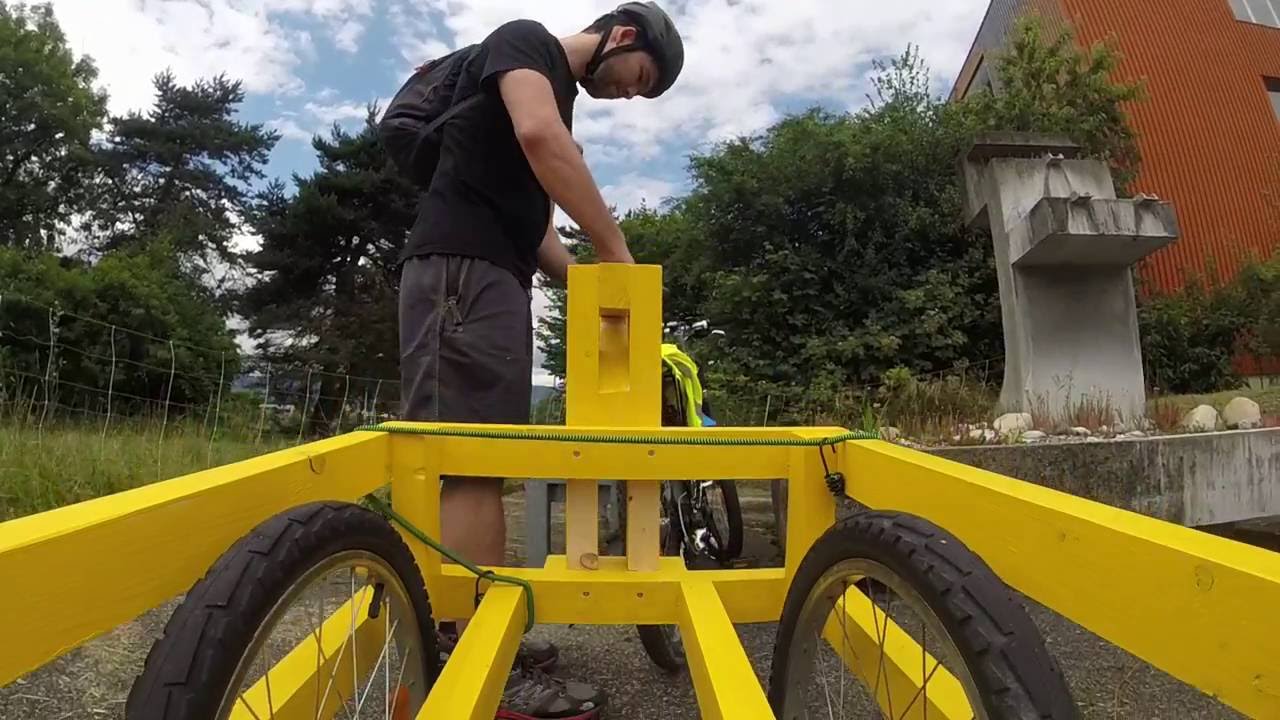 Making a bike trailer - part 2 of 2