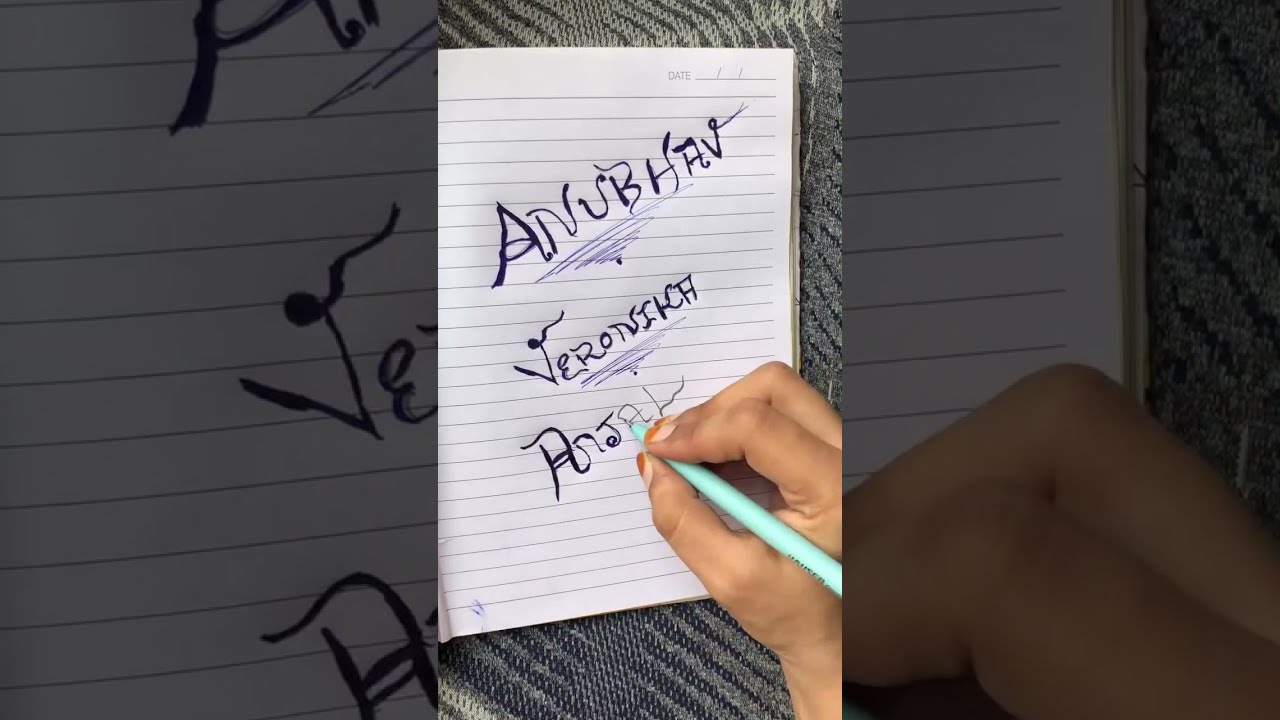 “Drop your name in comments 🔥 I’m writing names LIVE right now 😍✨ Don’t miss!” #LiveWriting