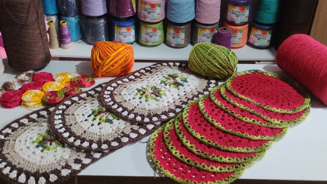 Produção de crochê do final de semana/ Será que rendeu? #revendasdabia #croche 