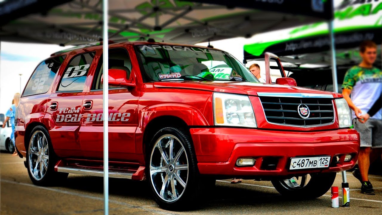 ЗВУК на 2МЛН. РУБЛЕЙ ЖЕСТЬ в Cadilac Escalade Витя Alphard