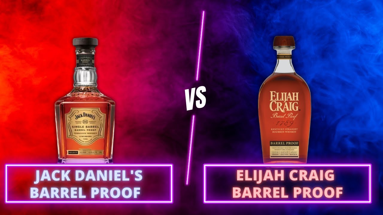 The Very Best Value in Barrel Proof Bourbon? | Jack Daniel's vs Elijah Craig Barrel Proof