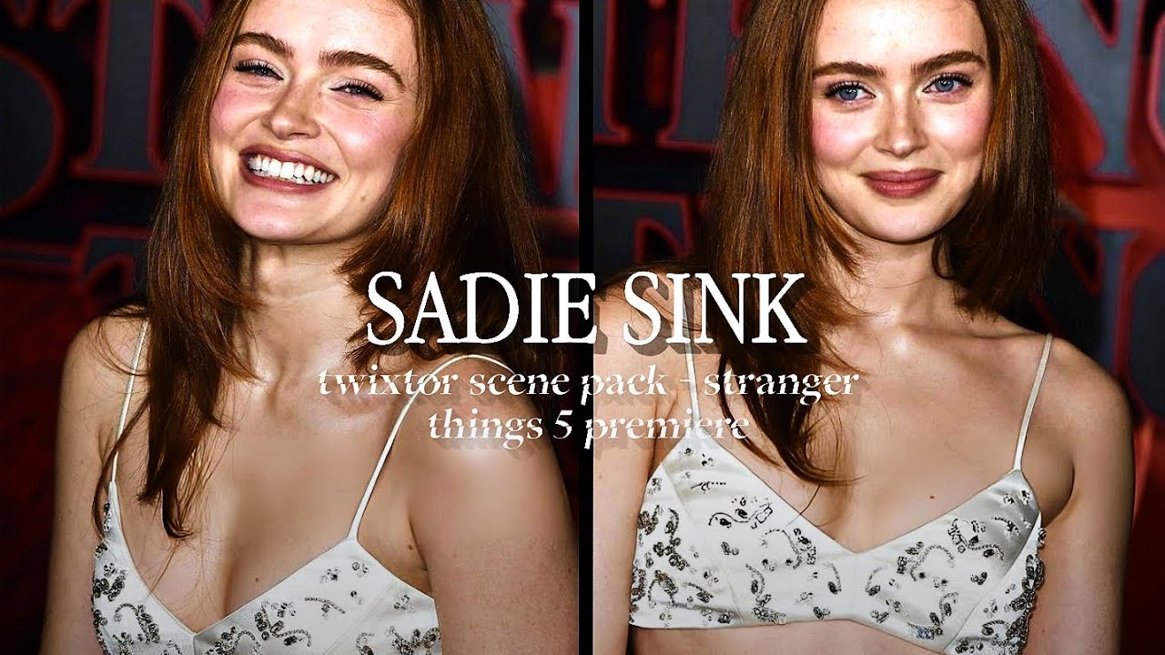 sadie sink ST5 premiere twixtor scenepack (1080p)