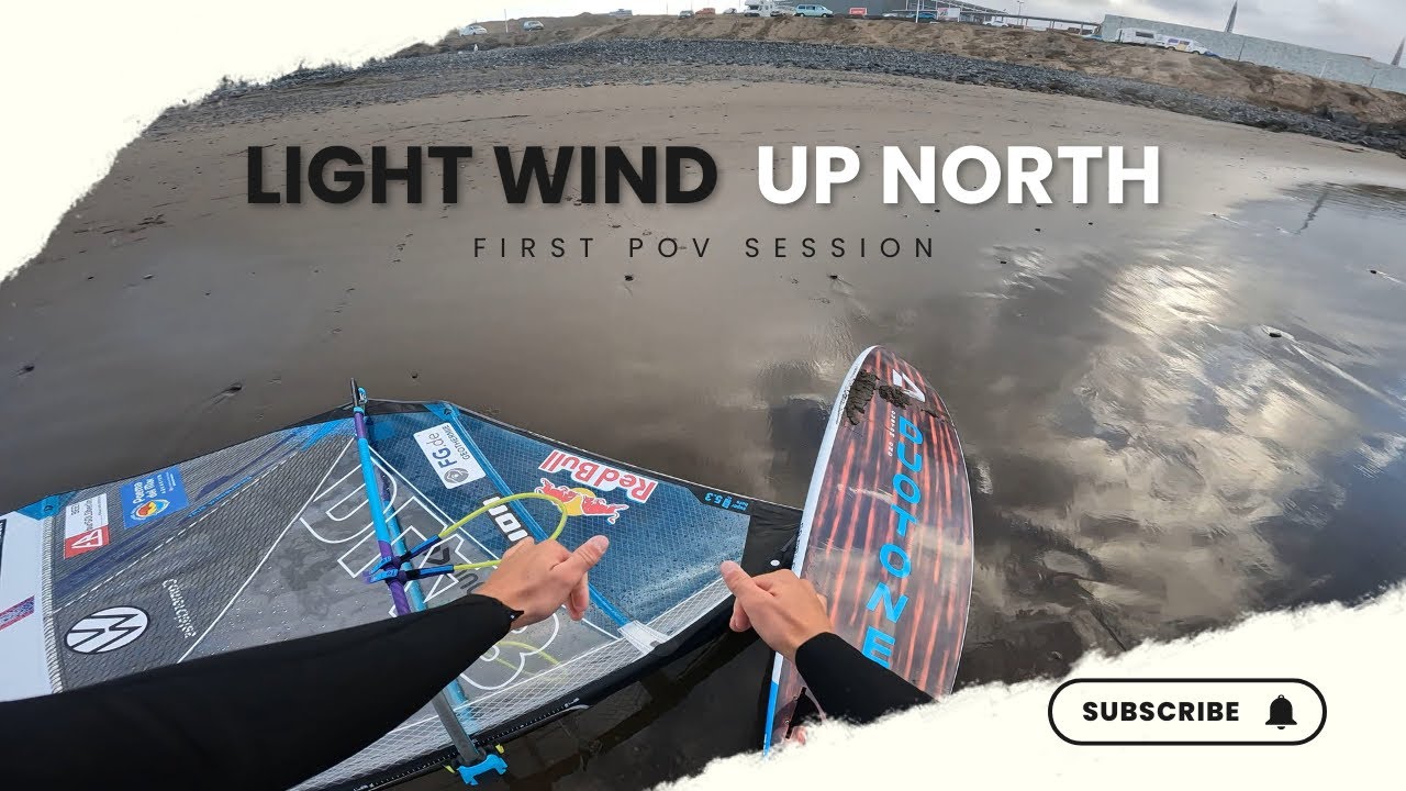 Liam Dunkerbeck windsurf Gran Canaria - light wind POV session.