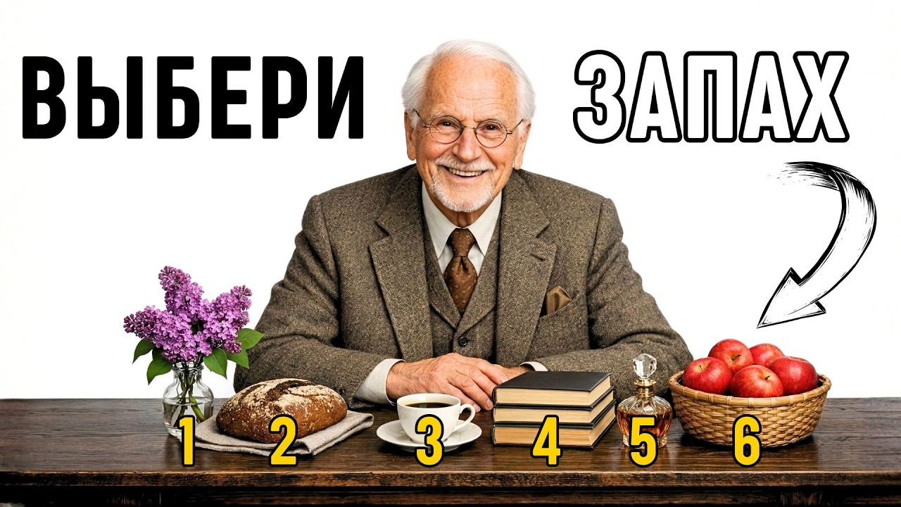 Какой АРОМАТ вашего счастья? Психологический ТЕСТ Карла Юнга