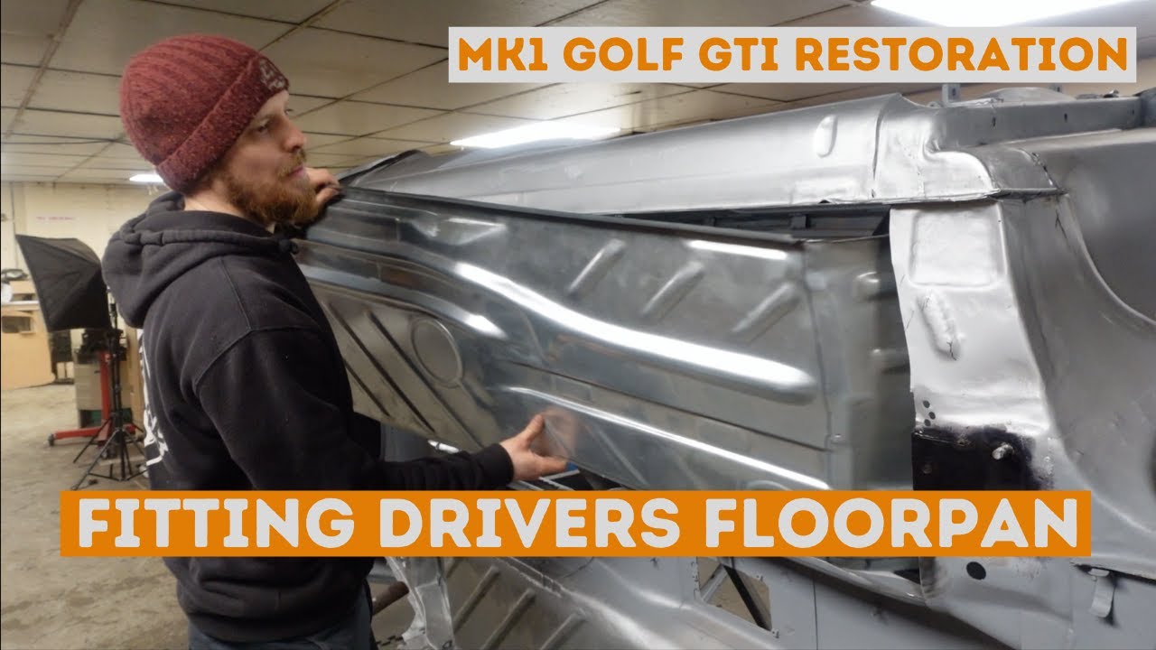 Drivers Floorpan Replacement - Golf Episode 25 Volkswagen Mk1 Golf GTI Resto