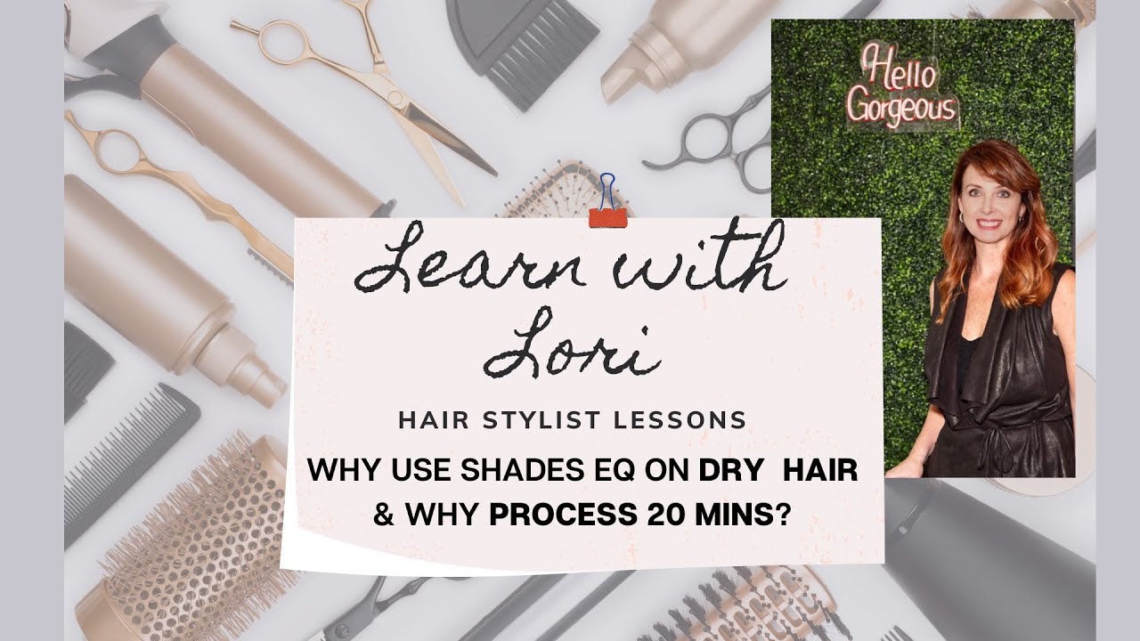 Why Use Redken Shades eq  On Dry Hair  For 20 Minutes?