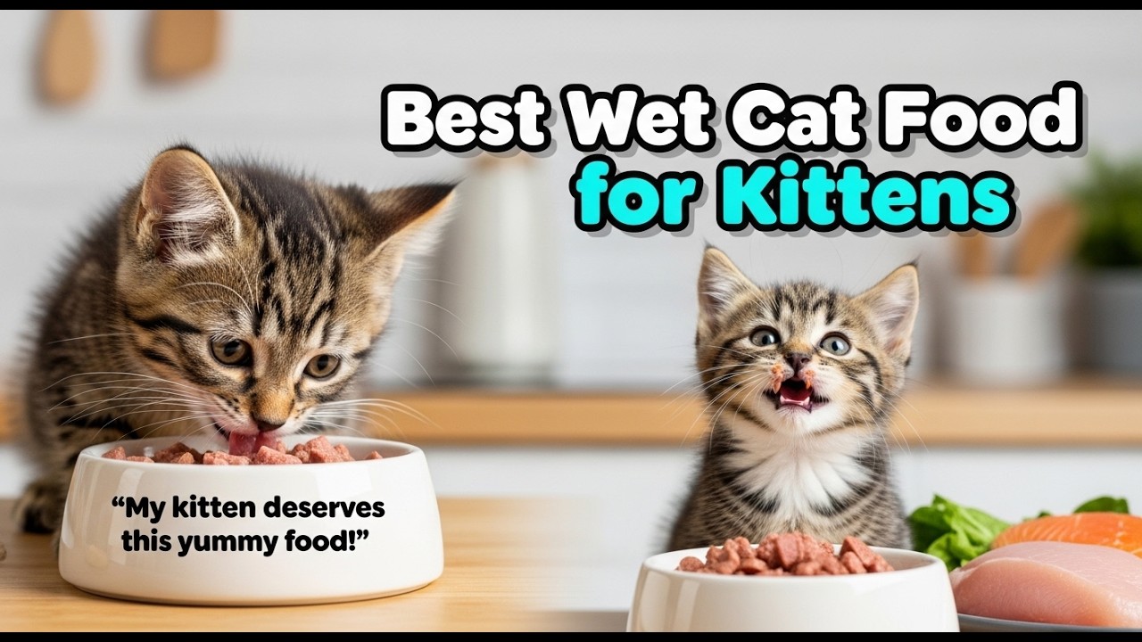 ✅ Best Wet Cat Foods for Kittens You Need to Try |  the Best Wet Cat Food for Your Kitten's Health