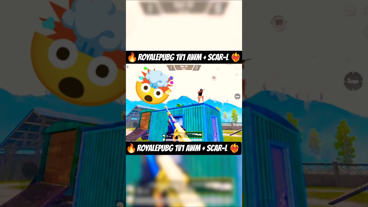 Royalpubg 1v4  AWM + SCAR-L Master clutch tdm @RoyalePubg