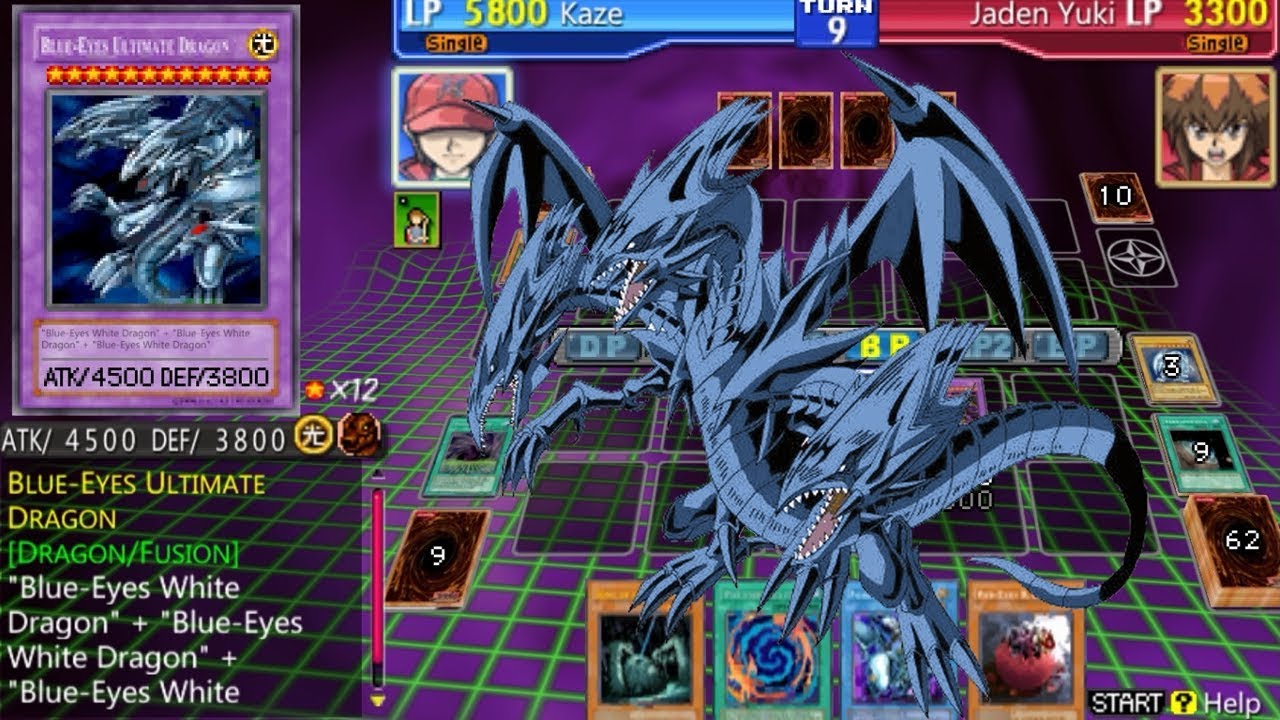 Yugi Tag Force - ฟิวชั่นมังกร 3 หัว บลูอาย อัลติเมท ดราก้อน !