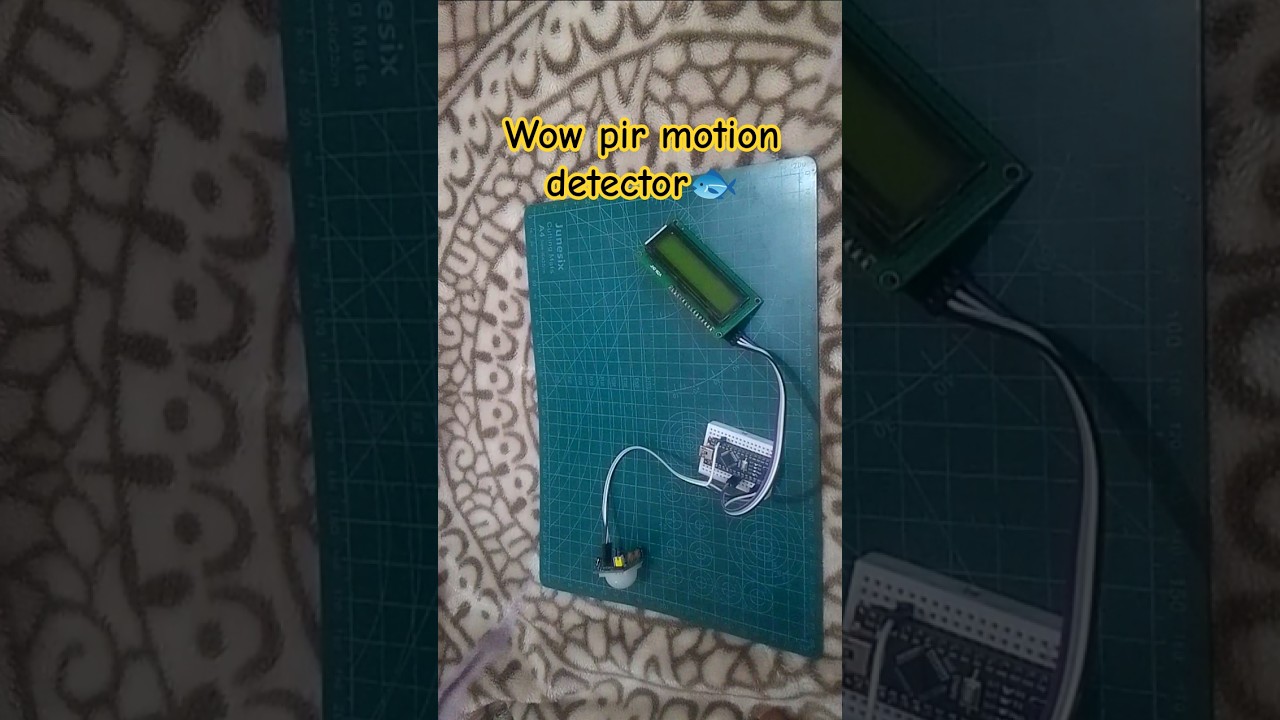 ⚡ "Build your Motion Sensor Project | Arduino + PIR Sensor"