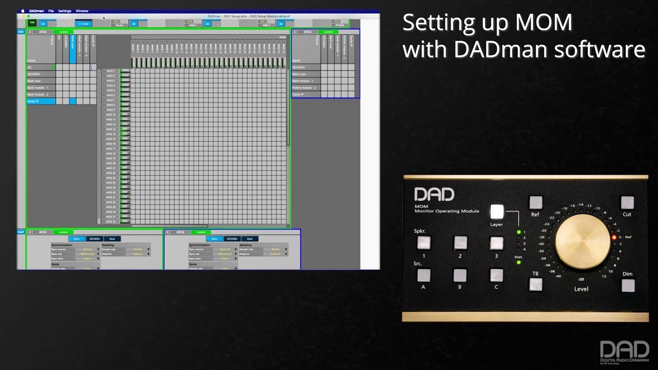 DAD | MOM Monitor Controller Setup
