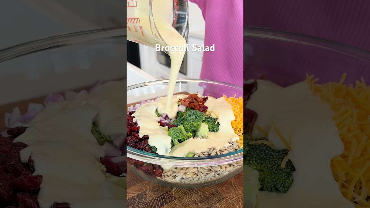 BEST Broccoli Salad Recipe (with bacon)