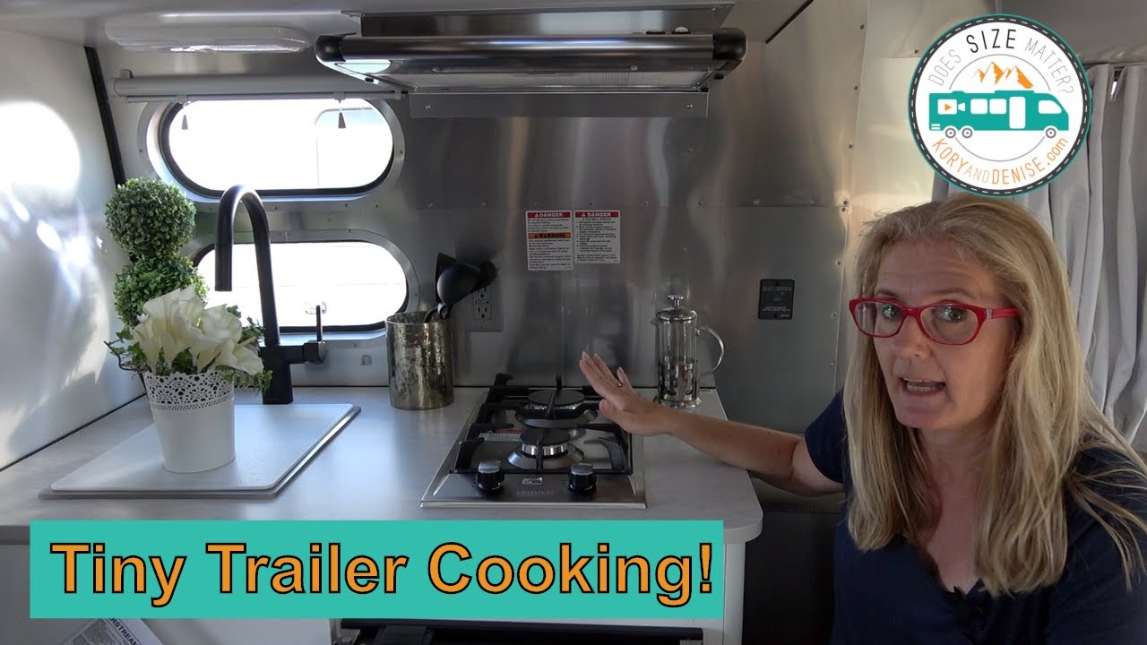 Small Travel Trailer Walk Through // Airstream Caravel 16RB (Unbiased RV Review)