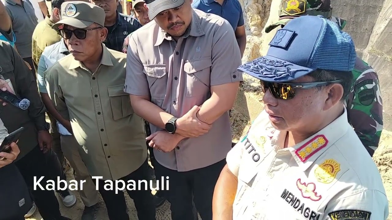 MENDAGRI TITO KARNAVIAN MINTA UJI STRUKTUR PLTA SIPAN SIHAPORAS PASCABENCANA TAPTENG