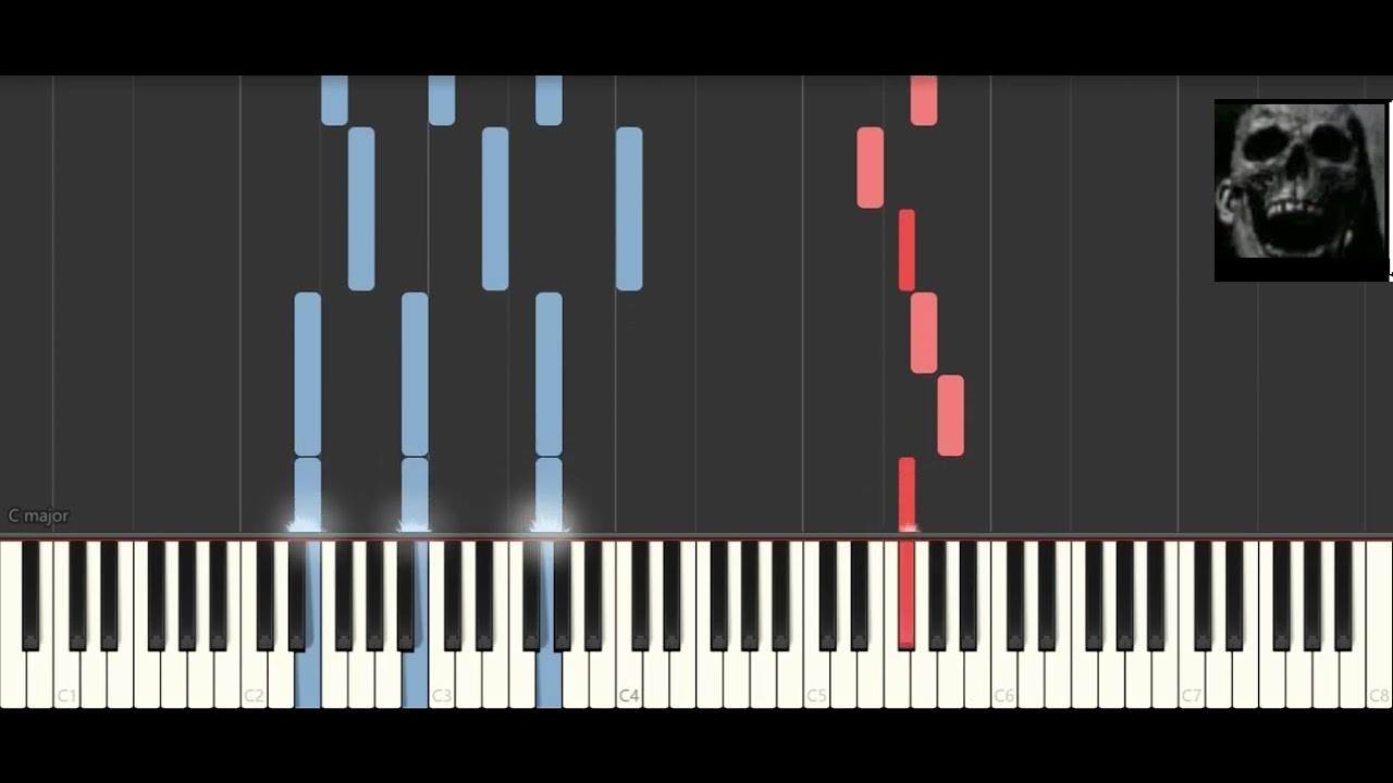Mr Incredible becoming uncanny piano tutorial