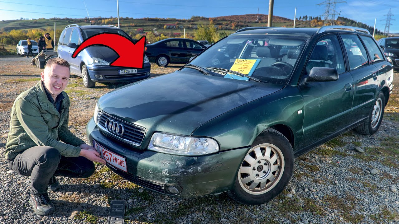 ÎN TÂRGUL DE MAȘINI CU AUDI-ul DE 544.000 DE KM !