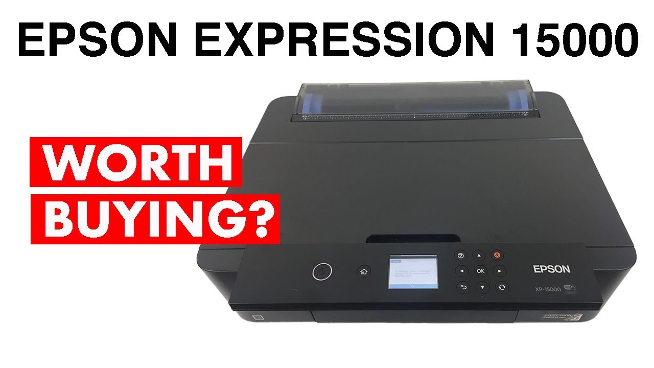 Epson Expression Photo HD XP 15000 Inkjet  Printer (FULL REVIEW)