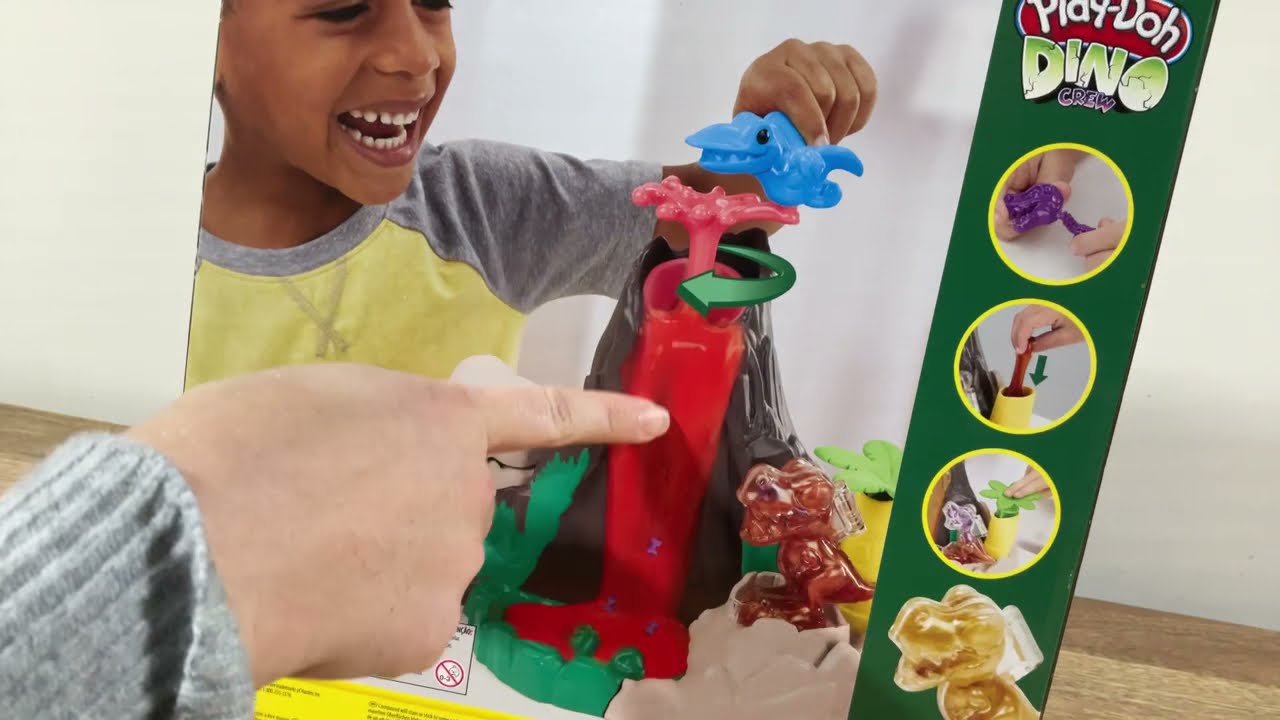 Набор Play-Doh Dino Crew | Распаковка и игра