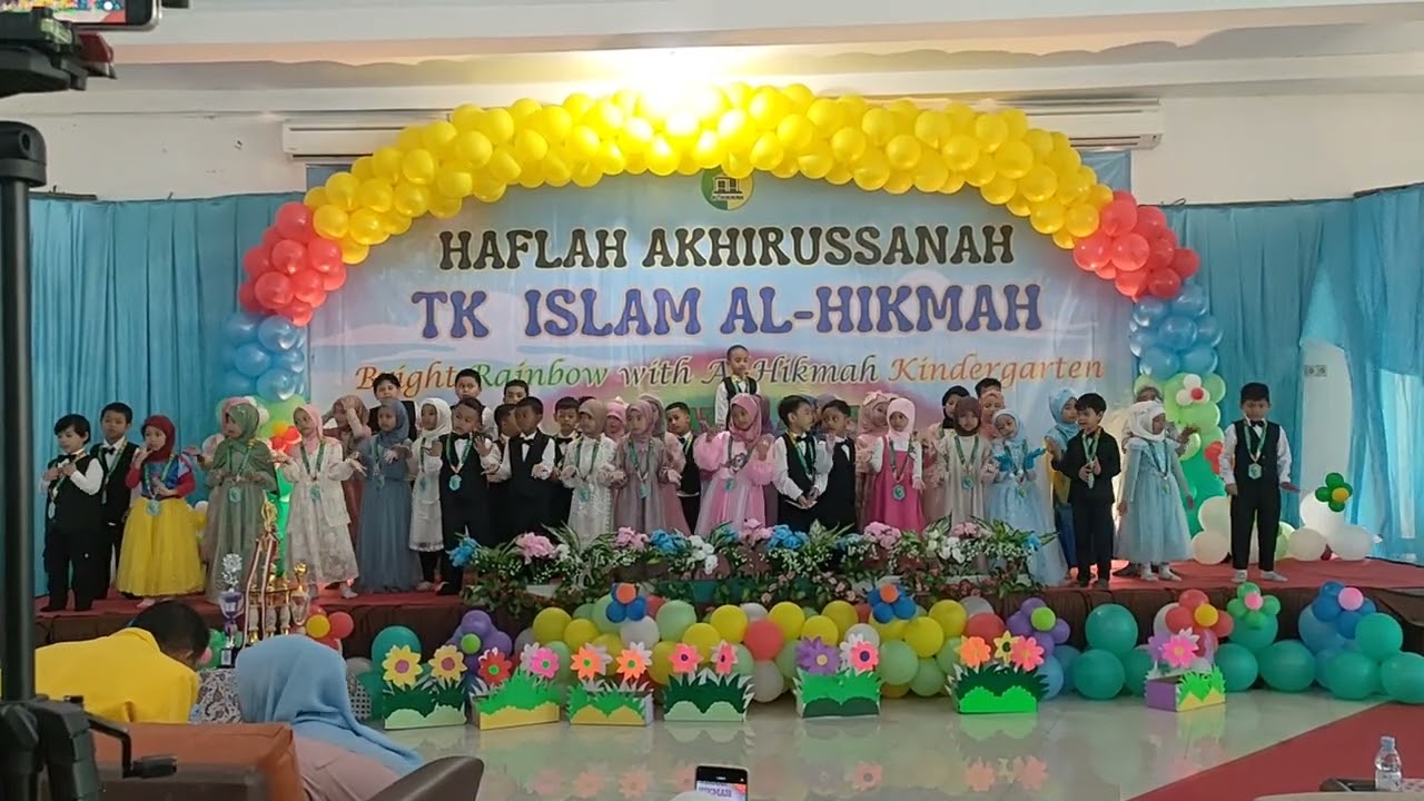 Haflah Akhirussanah TK Islam Al Hikmah Duren Sawit Jakarta Timur Periode 2024 - 2025