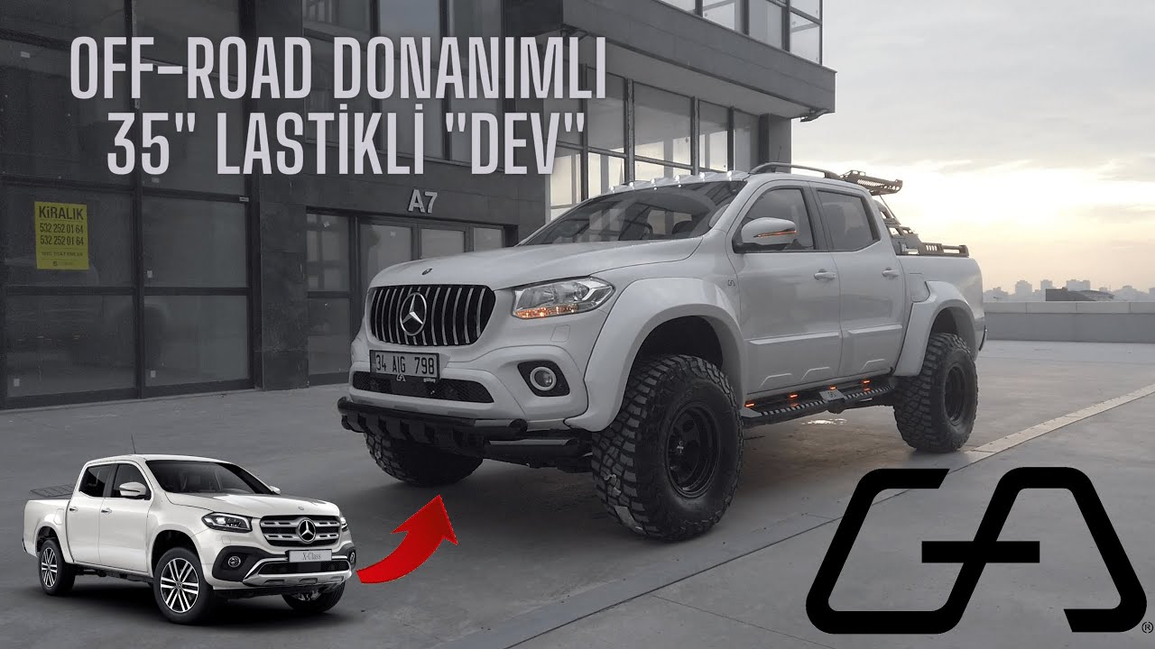 MERCEDES X-CLASS OFF-ROAD DONANIM | MERCEDES X-CLASS OFF-ROAD YAPIM AŞAMASI | GÜLTAŞ4X4