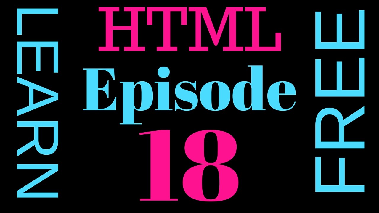 Episode 18 : How to set image alignment ? in HTML