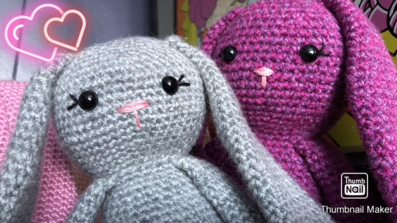 So Many Bunnies! Adorable Crochet Bunny // Amigurumi Rabbit