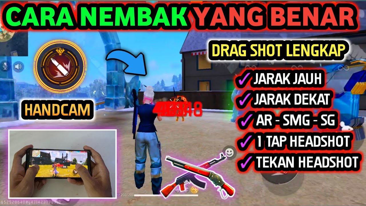 2026 BONGKAR ✅ RAHASIA CARA HEADSHOT YANG BENAR FF 2026 - SHOTGUN M1887 !! CARA DRAGSHOT FF