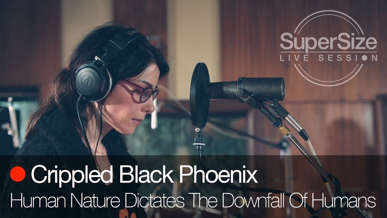 SuperSize Live Session - Crippled Black Phoenix - Human Nature Dictates The Downfall Of Humans