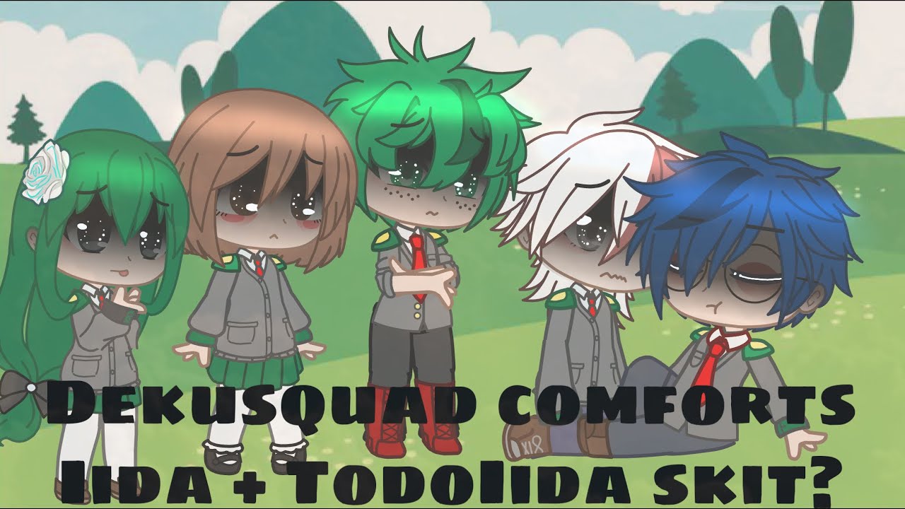 Dekusquad comforts Iida +TodoIida skit? (Valentine's day special)