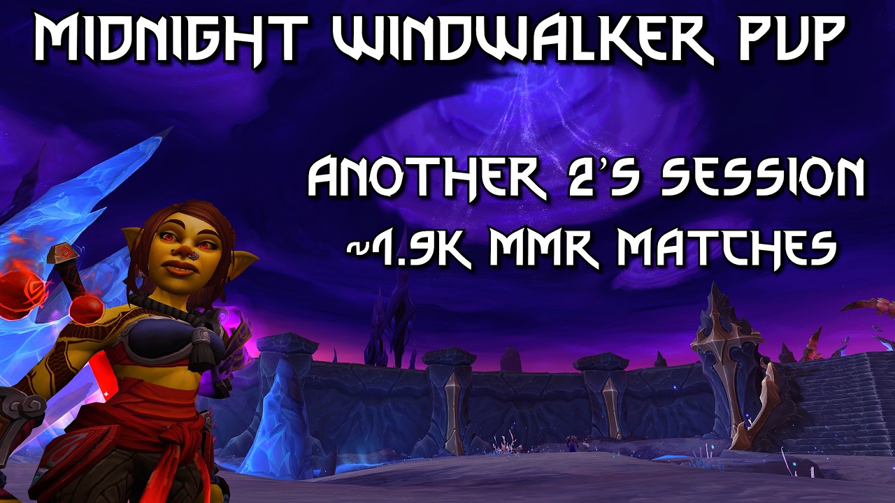 Midnight Windwalker PvP || Some More 2v2 Matches - WW/Disc Priest || WoW Patch 12.0.1