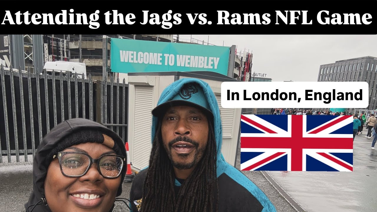 Attending the Jacksonville Jaguars Game in London, England UK 🇬🇧