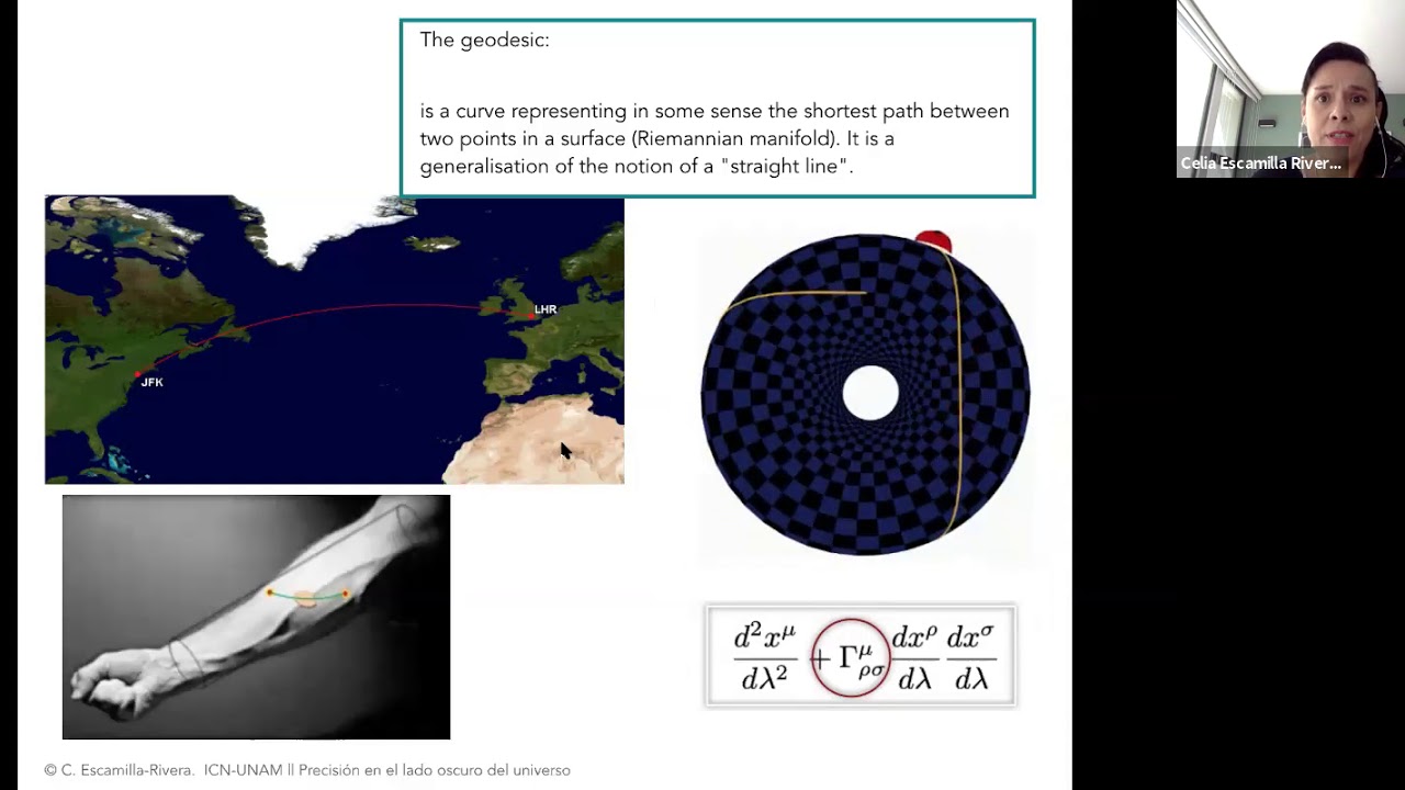 Precisión en el lado oscuro del universo - Dra. Celia Escamilla Rivera
