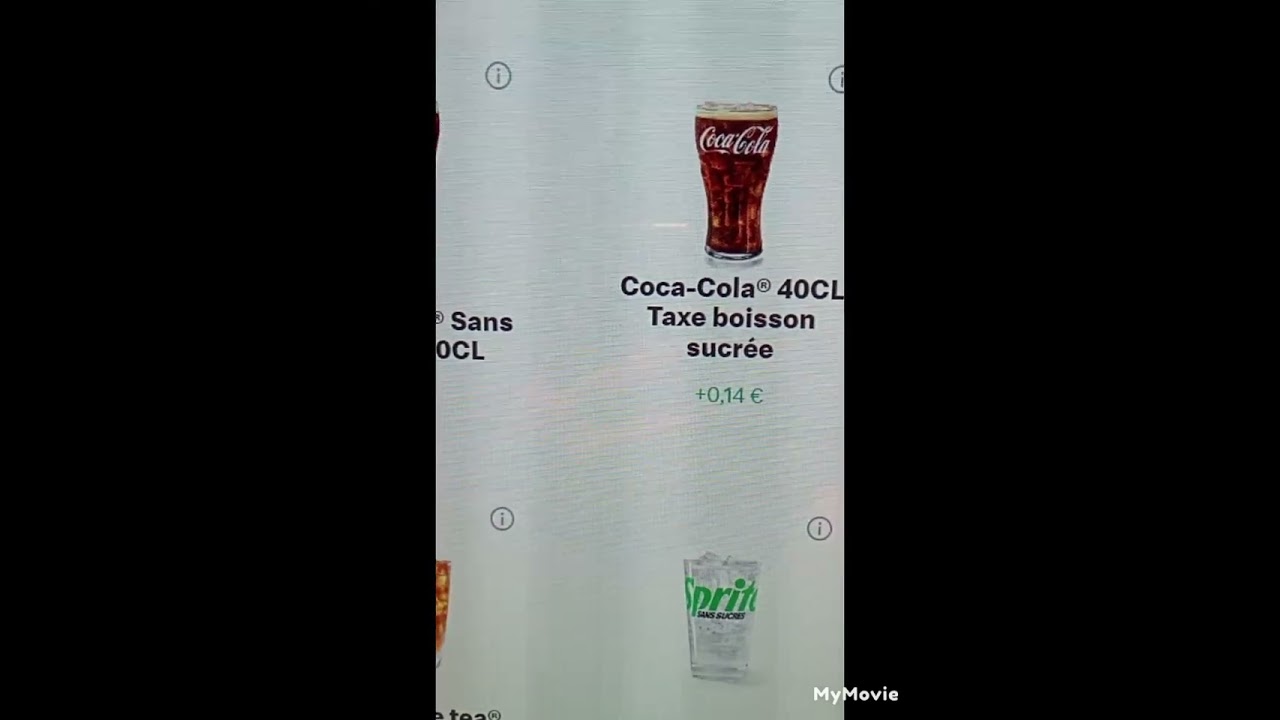 Commande Mac Do &agrave; emporter Smart et Smart+ et nouvelles conditions d'achat.