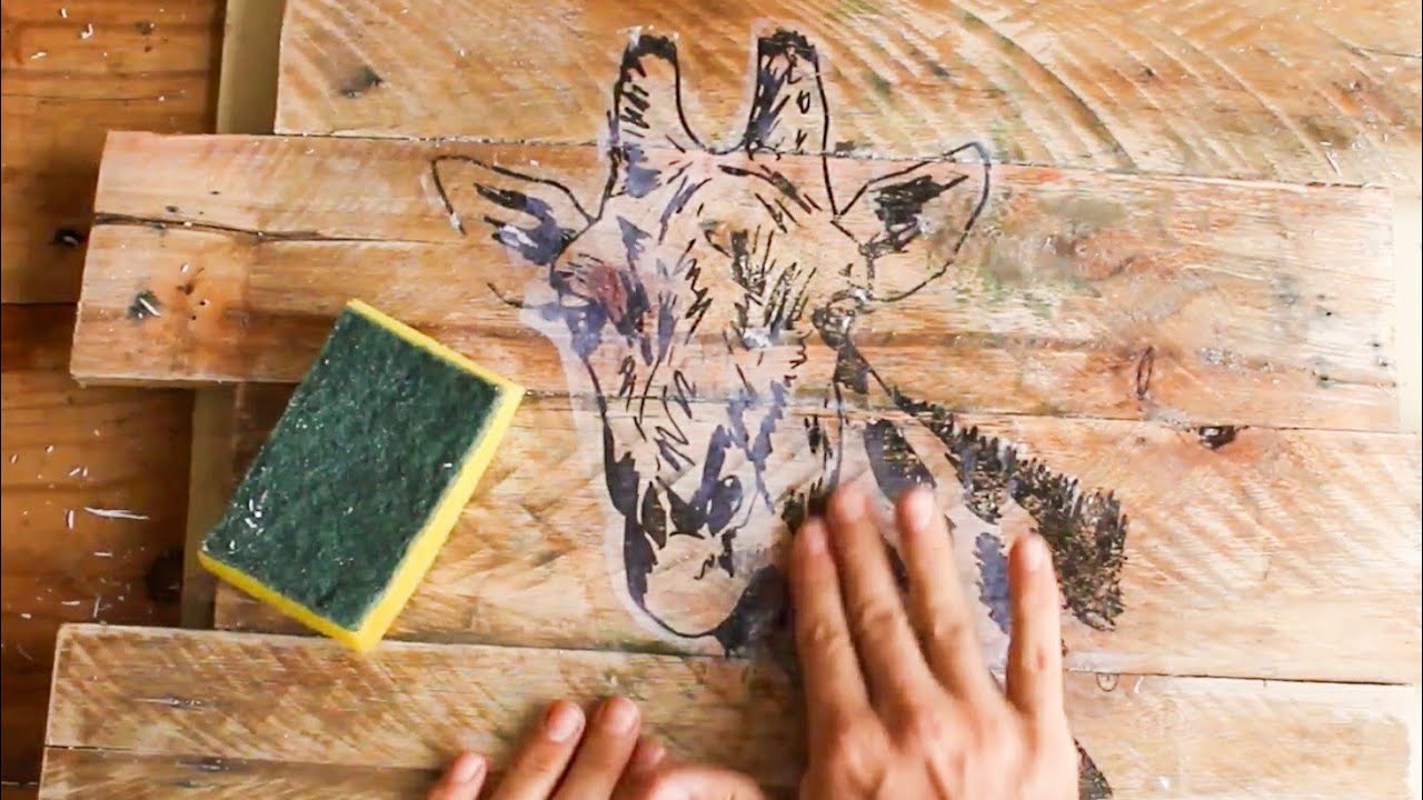 Como Fazer Lindo Quadro de Palete | Decoração Rustica com pallets | Feito a Mao