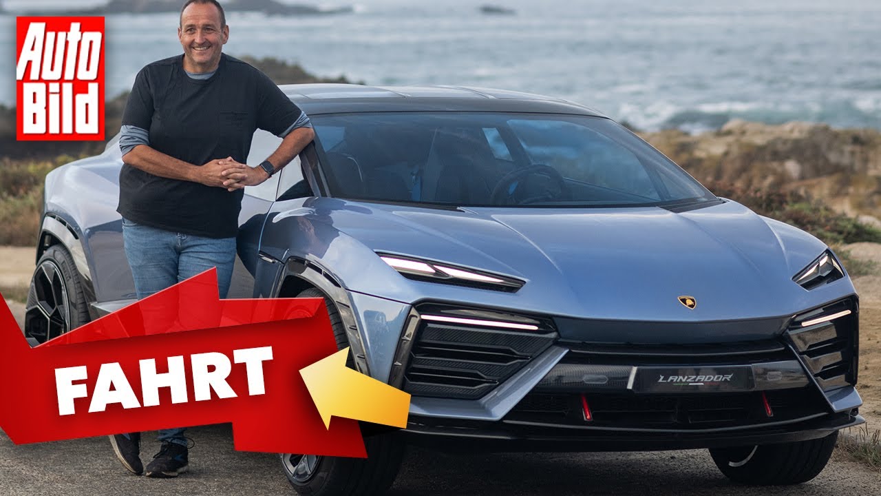 Lamborghini Lanzador (2023) Concept | Erste Fahrt im Stier unter Strom | mit Thomas Geiger