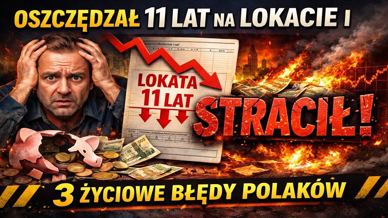 11 lat oszczędzania przyniosło tylko starty | 3 życiowe błędy Polaków
