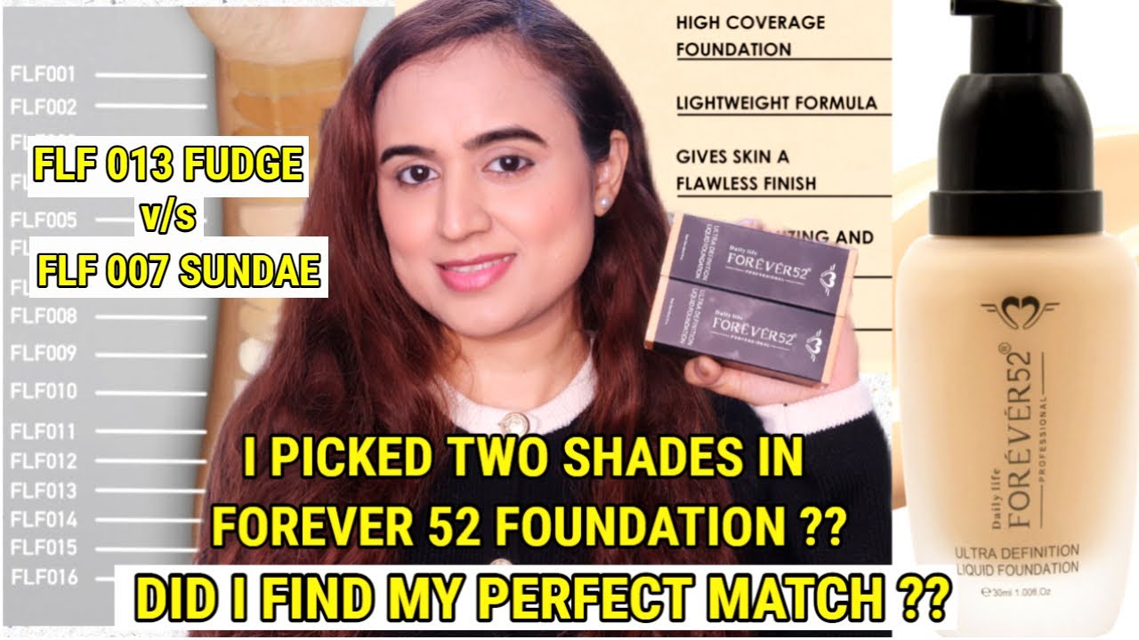 Жидкая тональная основа Forever 52 Ultra Definition | Оттенки для среднего тона кожи | Waysheblushes