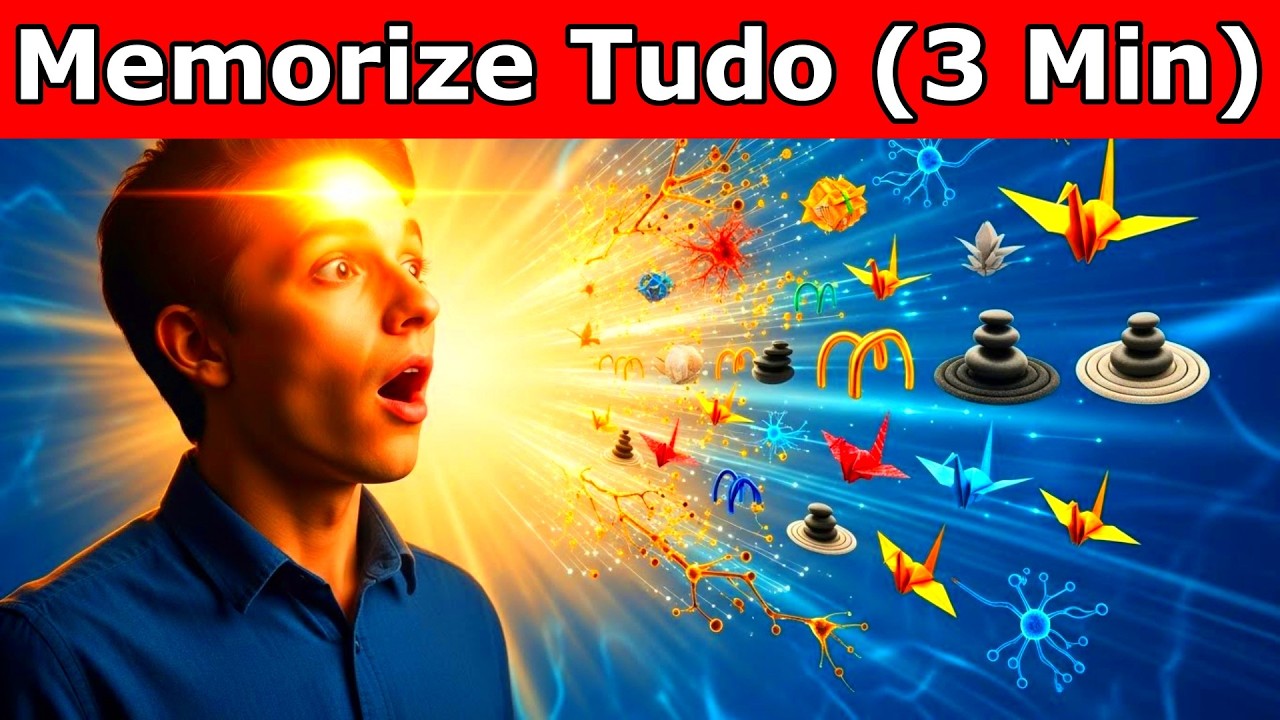O Método Japonês de 3 Minutos Para Memorizar QUALQUER Coisa