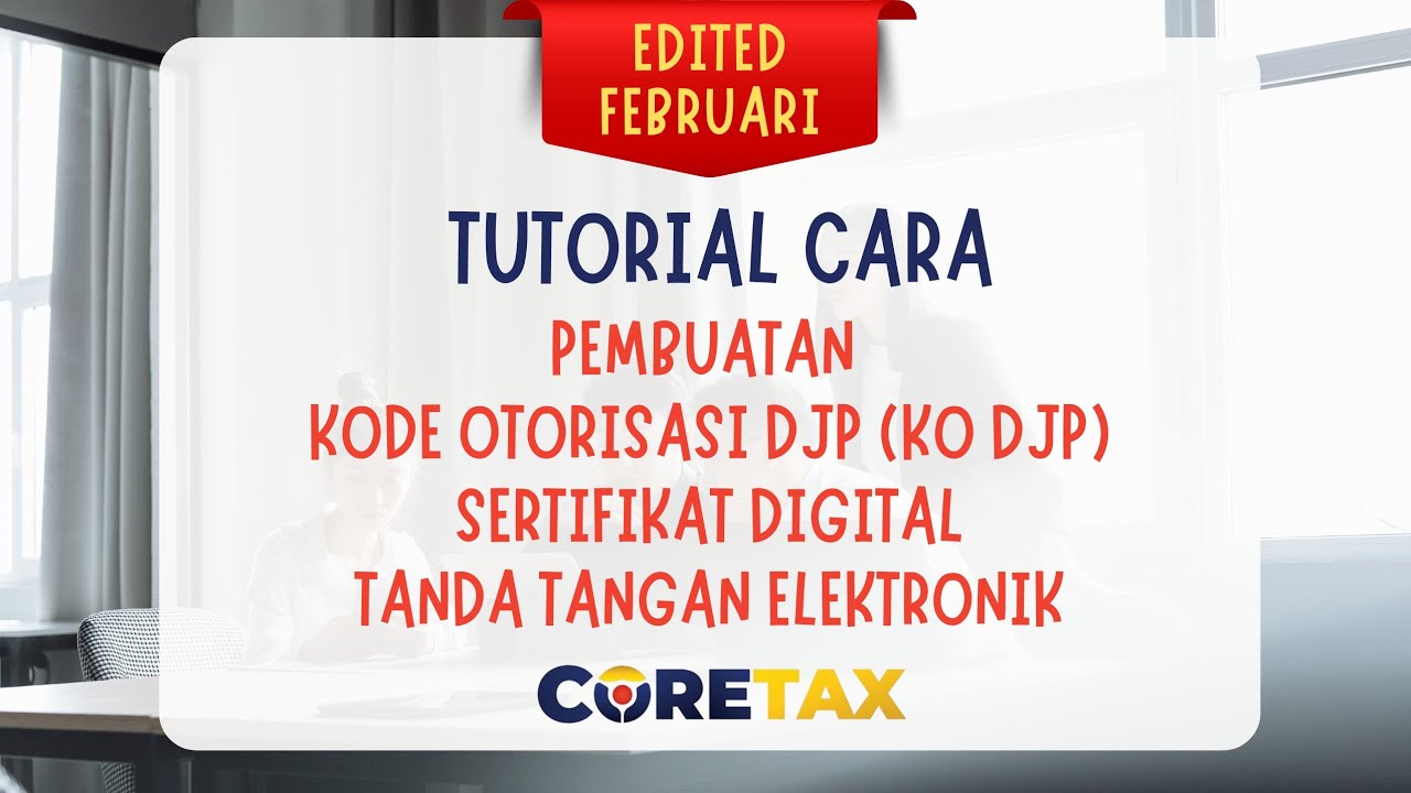 MUDAH! Cara Buat Pashprase Coretax Terbaru | Buat Sertifikat Digital Tanda Tangan Coretax 2026