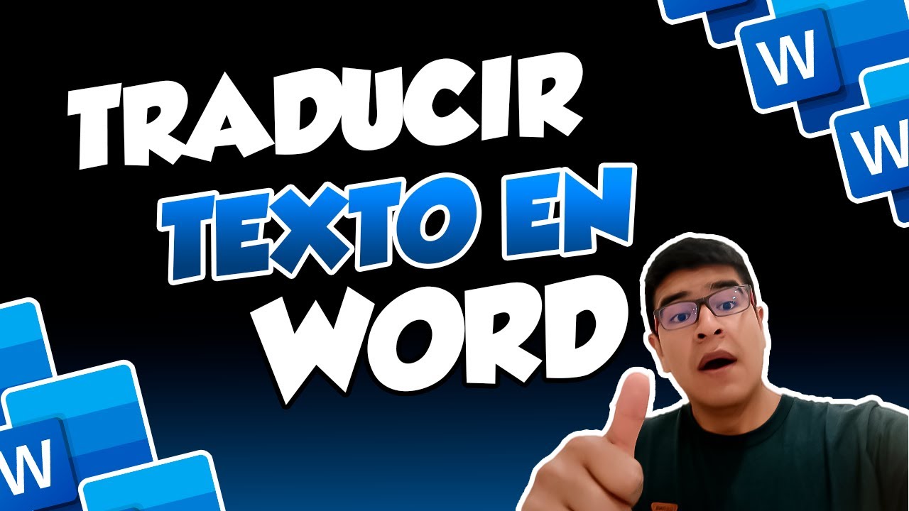 como TRADUCIR TEXTOS en WORD de ESPA&Ntilde;OL a INGLES
