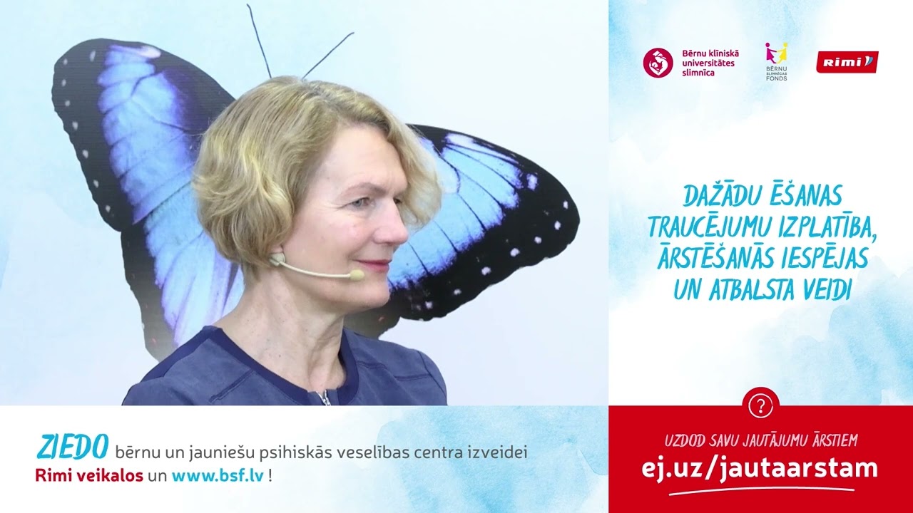 Dažādu ēšanas traucējumu izplatība, ārstēšanās iespējas un atbalsta veidi