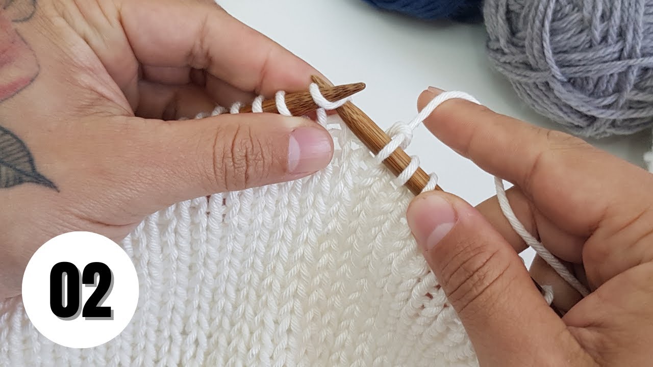 Вязание для начинающих - Самый простой способ научиться вязать [английский стиль] @RafaelNoggDIY