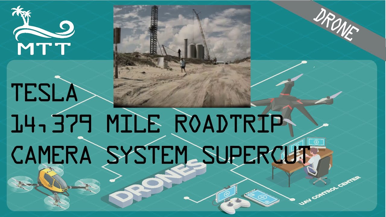 14,379 Mile Tesla Roadtrip Camera Supercut