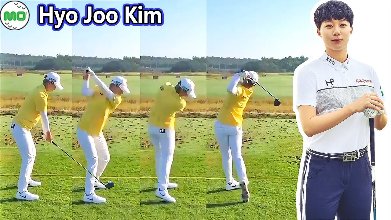 Hyo Joo Kim キム・ヒョジュ 韓国の女子ゴルフ スローモーションスイング!!!