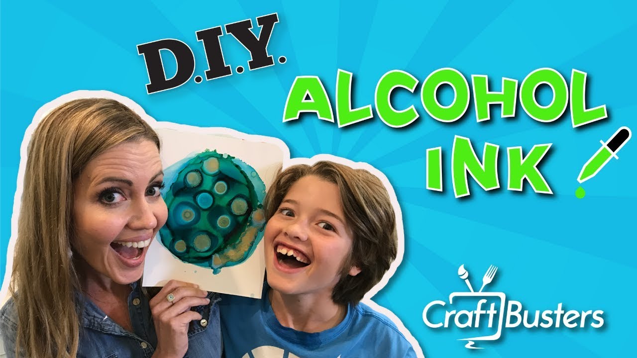 DIY Alcohol Ink Painting | CraftBusters