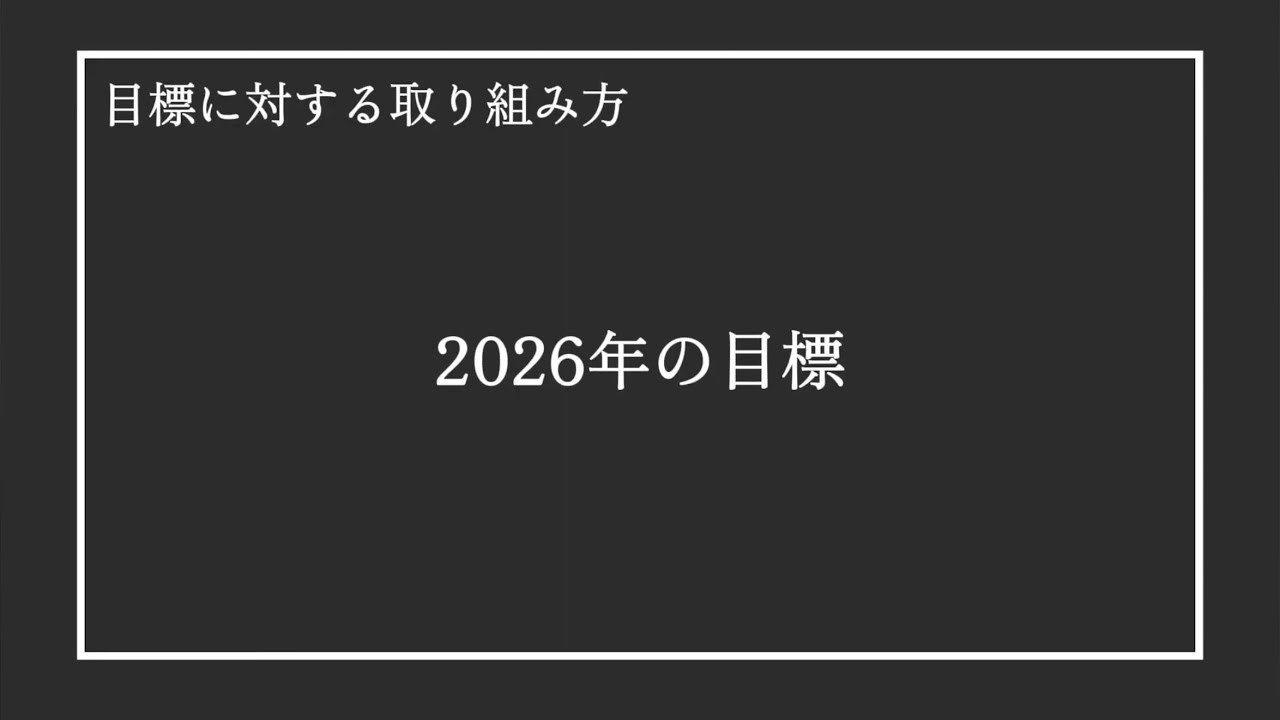 目標に対する取り組み方