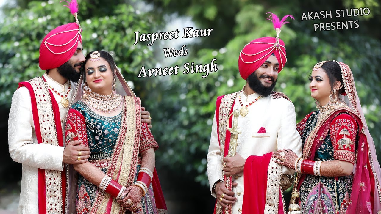 BEST WEDDING HIGHLIGHT 2023 / JASPREET KAUR WEDS AVNEET SINGH / AKASH PHOTOGRAPHY \ 9876109683 HSP