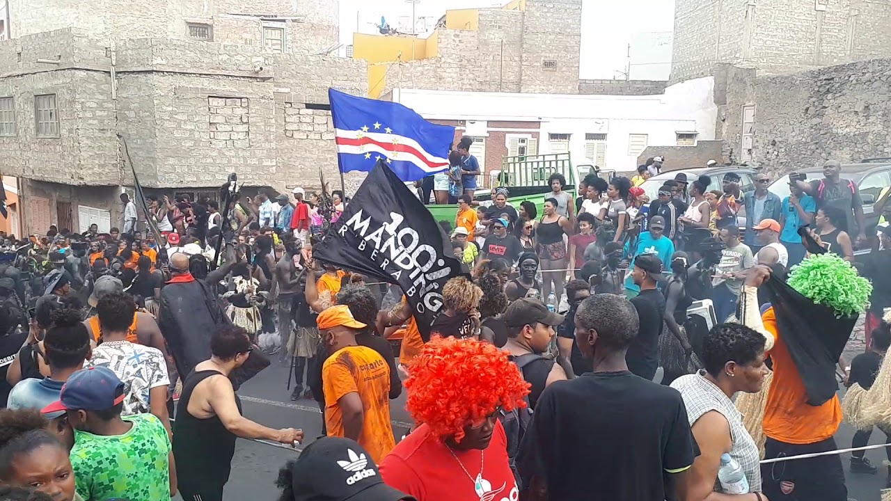 Enterro de Carnaval Mandinga Mindelo 2020