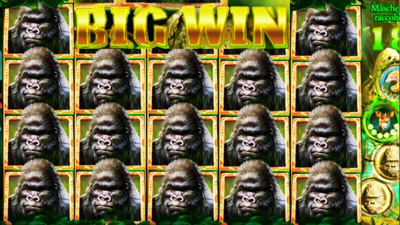 BIG WIN on Gorilla Kingdom Slot &ndash; FREE SPINS GO WILD!